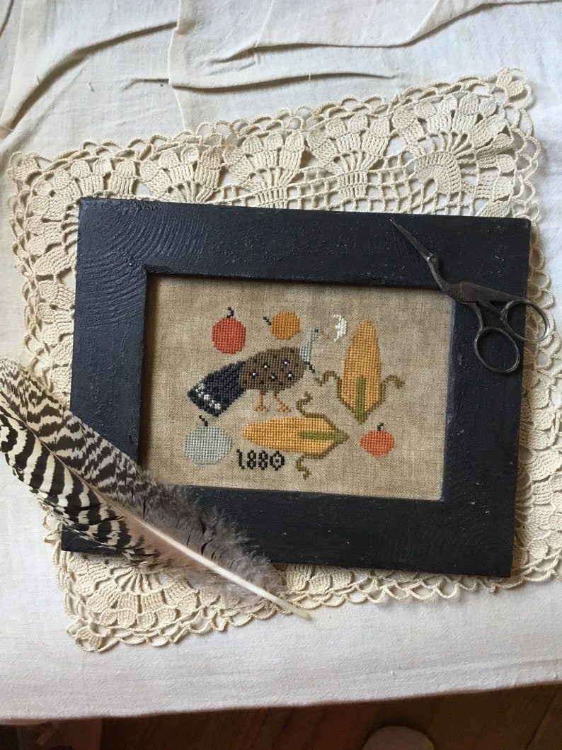 Indian Summer PDF Cross Stitch Pattern from Notforgotten image 1