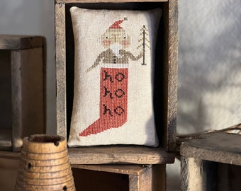 Cinder Klaus ~ PDF/Download Cross Stitch PATTERN ~ from Notforgotten Farm™