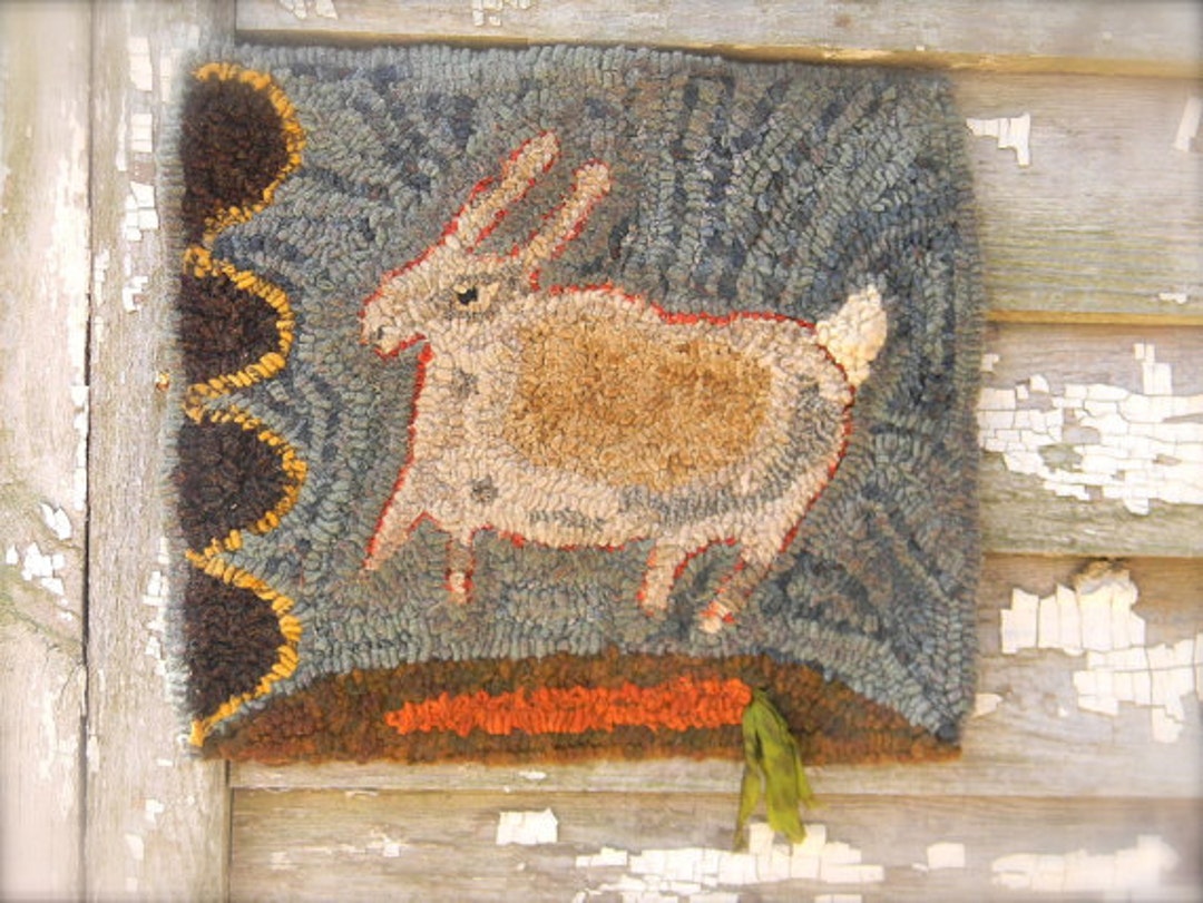 Quick as a Bunny Rug Hooking Pattern PDF From Farm™ Etsy