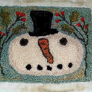 Jack Frost primitive needle punch pattern from Notforgotten Farm - Etsy Folk Team