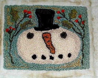 Jack Frost primitive needle punch pattern from Notforgotten Farm - Etsy Folk Team