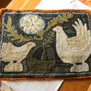 Lancaster Barnyard Rug Hooking Pattern - PDF/Digital - from Notforgotten Farm™