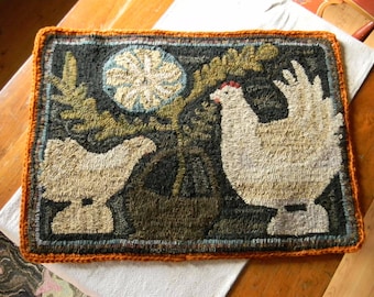 Lancaster Barnyard Rug Hooking Pattern - PDF/Digital - from Notforgotten Farm™