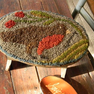 Early Bird rug hooking pattern - PDF - from Notforgotten Farm™