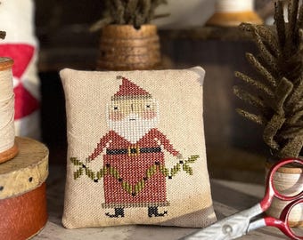 Little Nick ~ PDF Cross Stitch Pattern ~ from ©Notforgotten Farm™