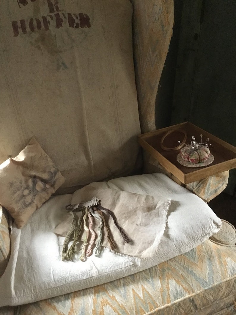 Wooden Stitcher's Tray© Clamp On Armchair or Sofa Choose Style and Finish Option from Notforgotten Farm™ image 6