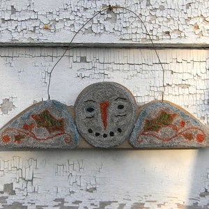 Winter Angel - Punch Needle - PAPER PATTERN - from Notforgotten Farm™
