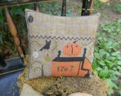 NEW August 2012 Cross Stitch Pattern from Notforgotten Farm - quot Stove Pipe Hill quot