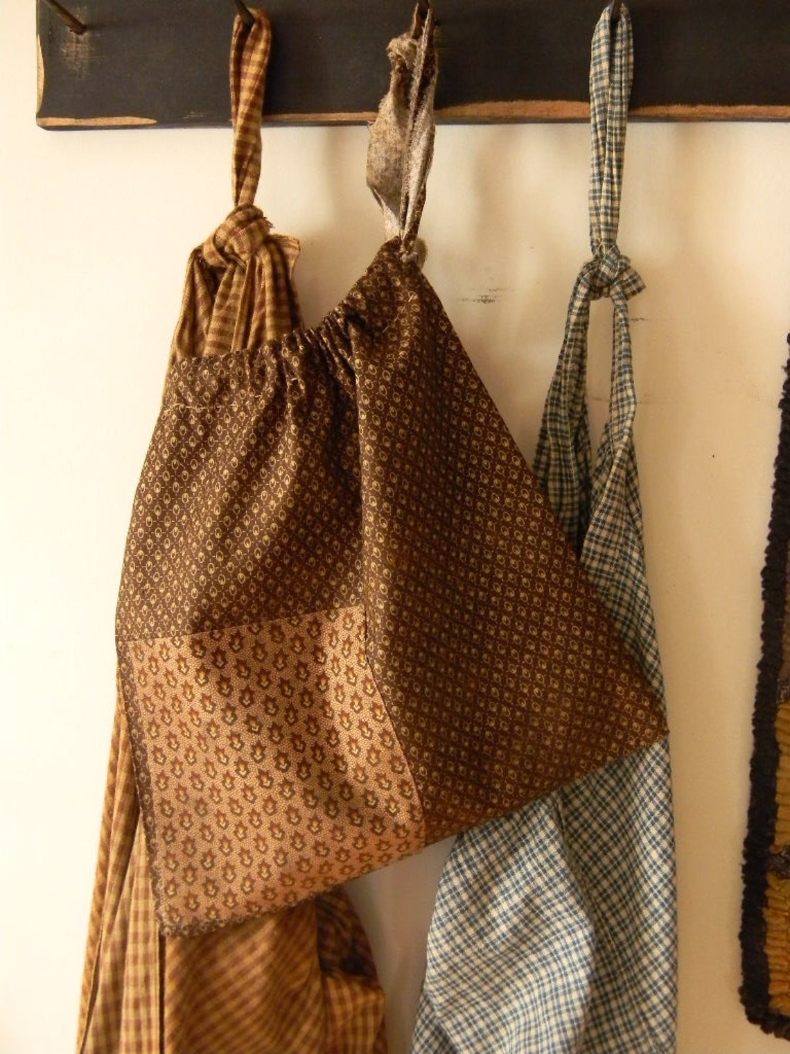 Cross Stitch Pattern Clothespin Ditty Bag From Etsy