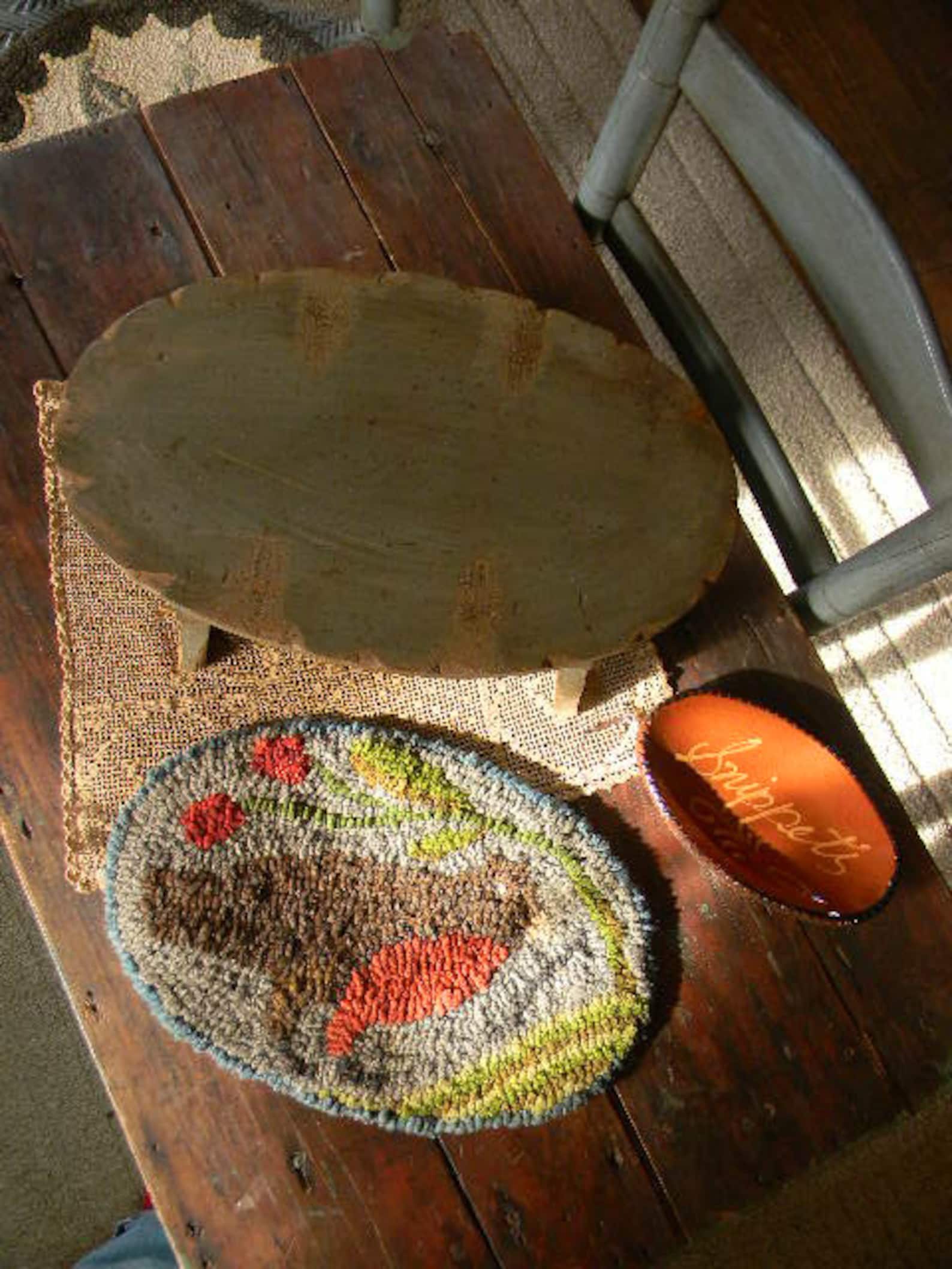 Early Bird- PAPER Rug Hooking PATTERN -from Notforgotten Farm™ - Etsy