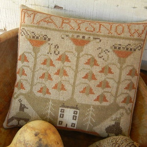 Mary Snow - cross stitch PATTERN from Notforgotten Farm