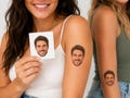 Custom Face Tattoos, Personalized Temporary Tattoos, Photo Tattoo Party Favors, Birthday Favors, Bachelorette, Wedding, Graduation Event