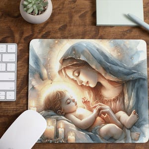 Mouse Pad/ Religious/ Nativity/ Great Gift