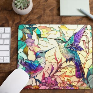 Mouse Pad/ Hummingbird/ Great Gift