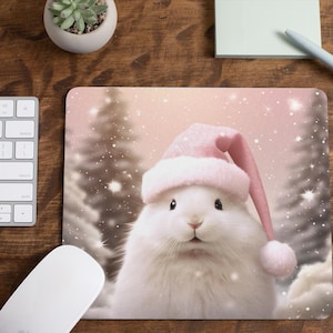 Mouse Pad/ Bunny Rabbit/ Great Gift