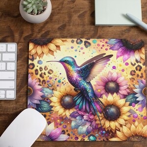 Mouse Pad/ Hummingbird/ Great Gift