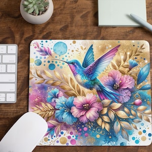 Mouse Pad/ Hummingbird/ Great Gift
