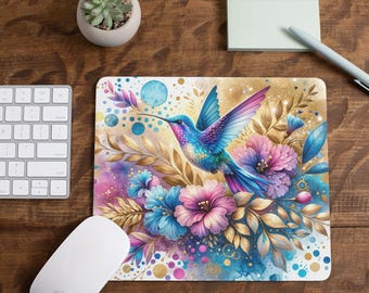 Mouse Pad/ Hummingbird/ Great Gift