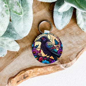Keychain/ Crow / Great Gift