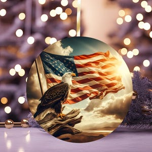 Christmas Ornament/ Eagle/ Great Gift
