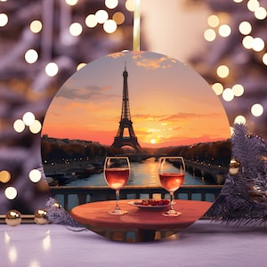 Christmas Ornament/ Eiffel Tower / Great Gift