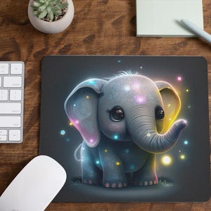 Elephant Mouse Pad/ Great Gift