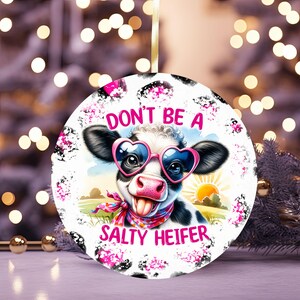 Christmas Ornament/ Cow / Great Gift