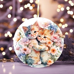 Christmas Ornament/ Cat / Great Gift