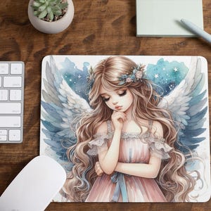Mouse Pad/ Religious/ Angel/ Great Gift
