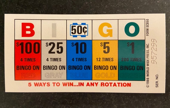 pull tab lottery ticket suppliers