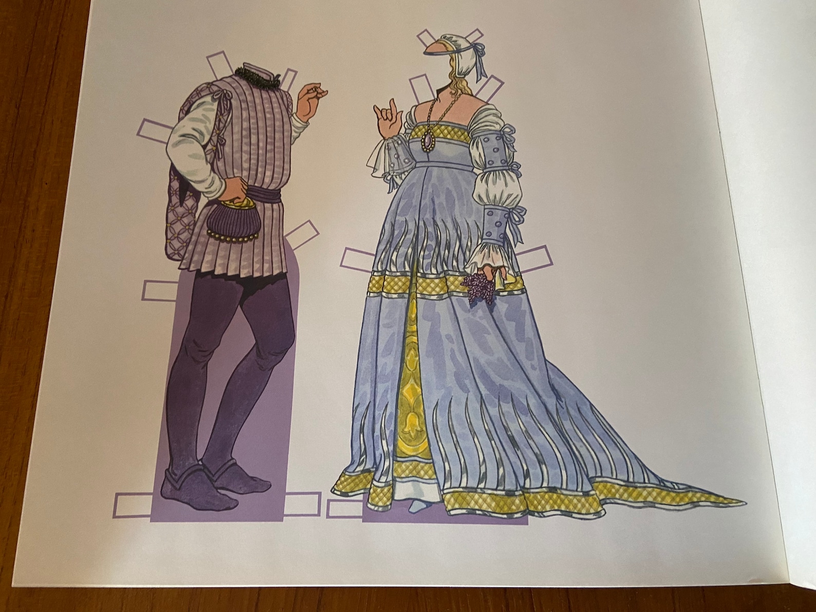 Romeo &amp; Juliet Shakespeare Paper Dolls of Famous Lovers Tom | Etsy