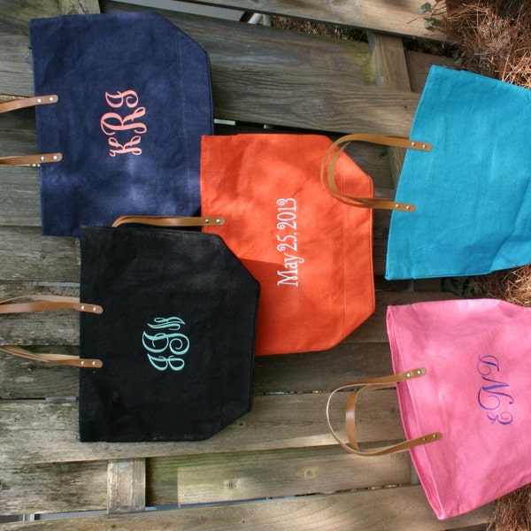 BLANK Jute Tote Bags - Great for Travel and Embroidery