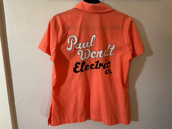 Vintage Chain Stitch Ladies Bowling Shirt - Paul W