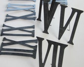 Roman Numerals Metal Numbers 1 to 12