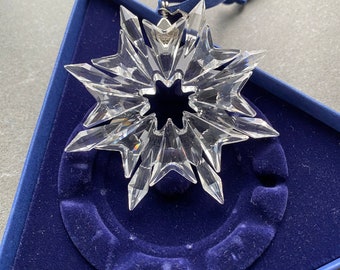Swarovski Crystal Annual Edition Christmas Ornament 2003 - Etsy