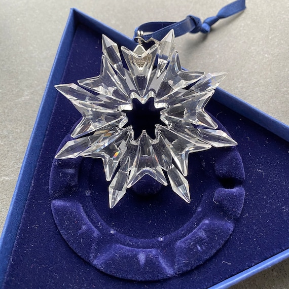 Swarovski Crystal Annual Edition Christmas Ornament 2003 - Etsy