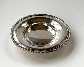 Vintage Silver Plated EPNS Poole Silver Co Bowl/Candy Dish 6.5"