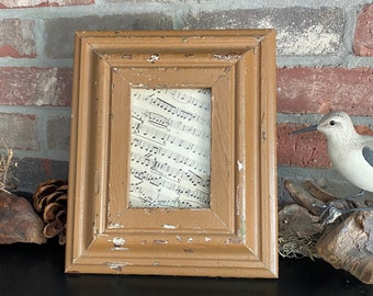 Handmade Picture Photo Frame 3 x 5 Antique Reclaimed Wood Molding