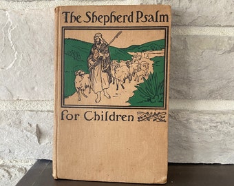 The Shepherd Psalm for Children Book by Josephine Baldwin 1899