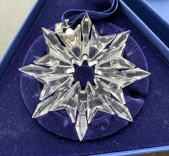 Swarovski Crystal Annual Edition Christmas Ornament 2003 - Etsy