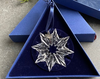 Swarovski 2003 Annual Edition Crystal Christmas Ornament - Etsy