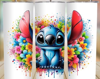 Cartoon Character 20 Oz Tumbler Wrap: 90s Design (PNG Digital Download)