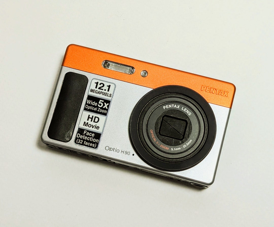 PENTAX Optio H90 ORANGE SILVER