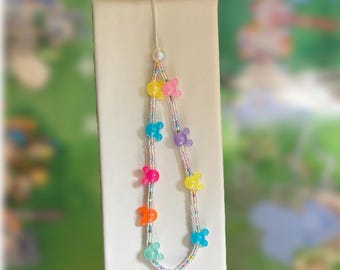 Cinderella-inspired Cell Phone Charm | Glass Beads & Disney