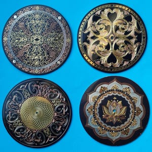 Custom watch dial, Handmade dial 39 mm