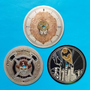 Esfera de reloj personalizada, Reloj con esfera hecha a mano personalizado, Esfera de reloj de 28,5 mm