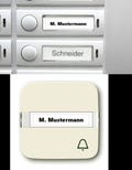 Personalized sticker for doorbell