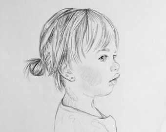 Custom Portrait - Pencil Drawing