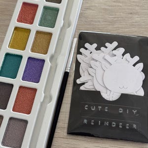 DIY Reindeer - Die Cuts