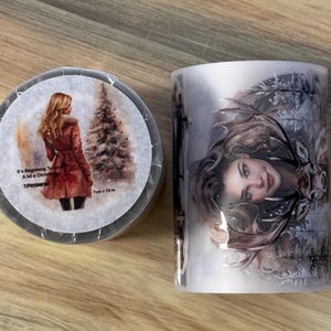 Het begint veel op kerst te lijken | PET-tape met lus van 200 cm | Thalia's Journal Craft & 71Poysjournal